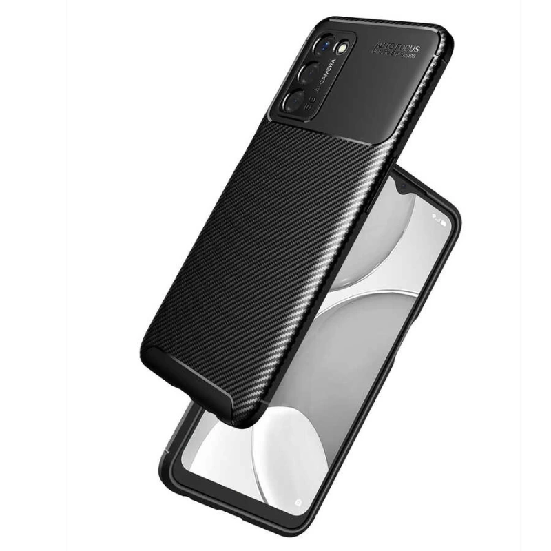 More TR Oppo A55 5G Kılıf Zore Negro Silikon Kapak