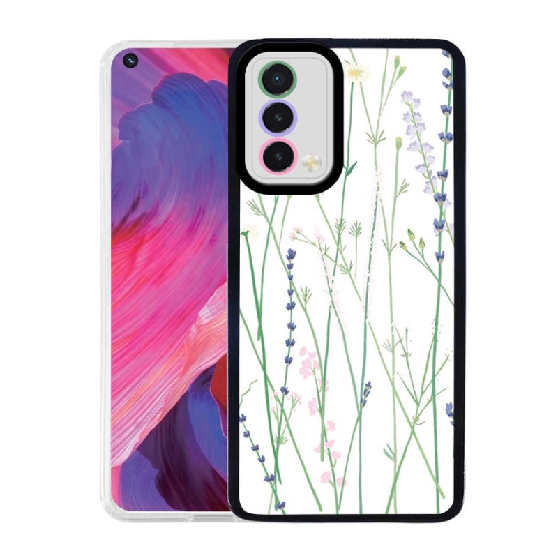 More TR Oppo A74 4G Kılıf Zore M-Fit Desenli Kapak