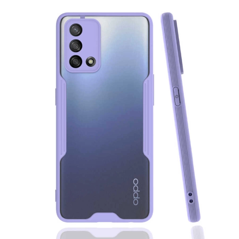 More TR Oppo A74 4G Kılıf Zore Parfe Kapak