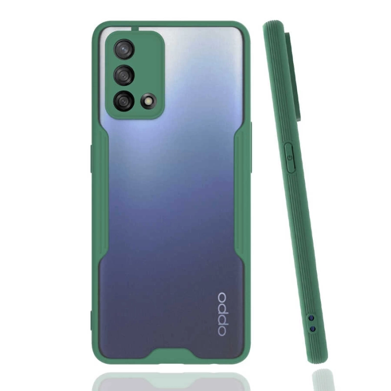 More TR Oppo A74 4G Kılıf Zore Parfe Kapak