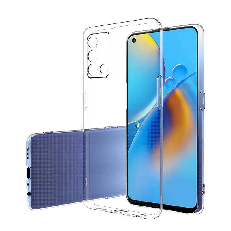 More TR Oppo A74 4G Kılıf Zore Süper Silikon Kapak