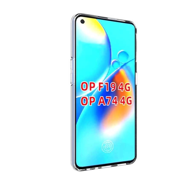 More TR Oppo A74 4G Kılıf Zore Süper Silikon Kapak