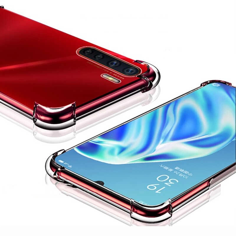 More TR Oppo A91 Kılıf Zore Nitro Anti Shock Silikon