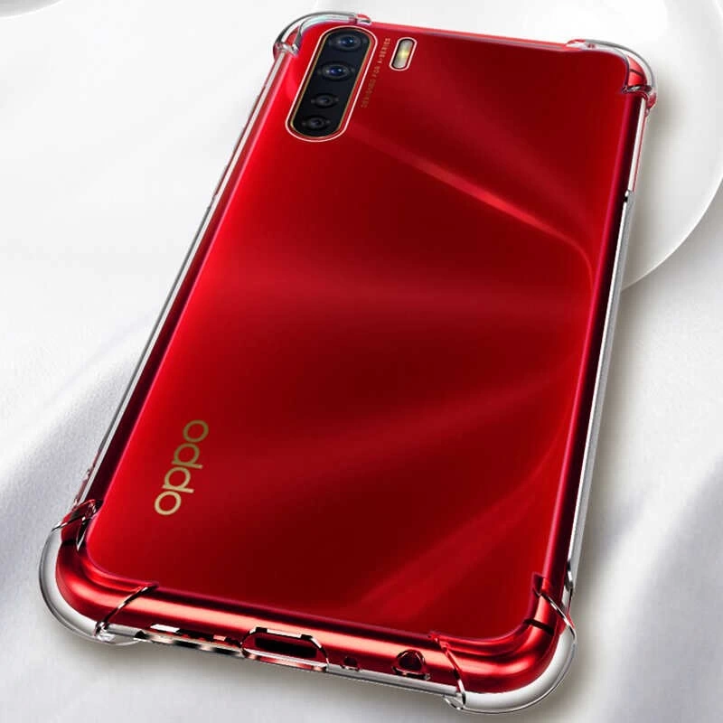 More TR Oppo A91 Kılıf Zore Nitro Anti Shock Silikon