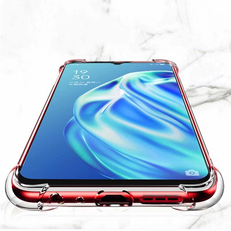 More TR Oppo A91 Kılıf Zore Nitro Anti Shock Silikon