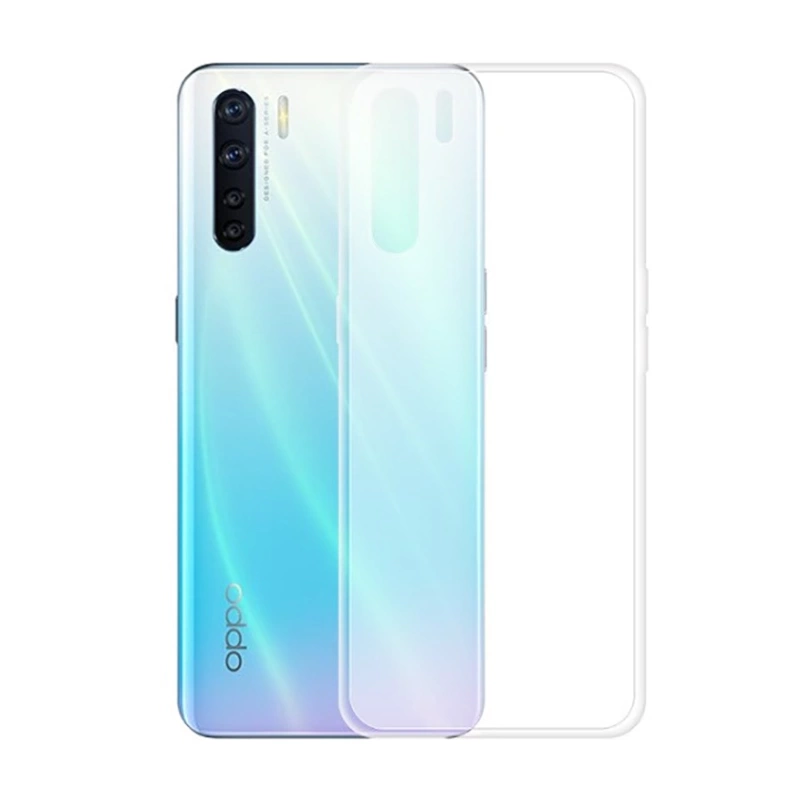 More TR Oppo A91 Kılıf Zore Süper Silikon Kapak