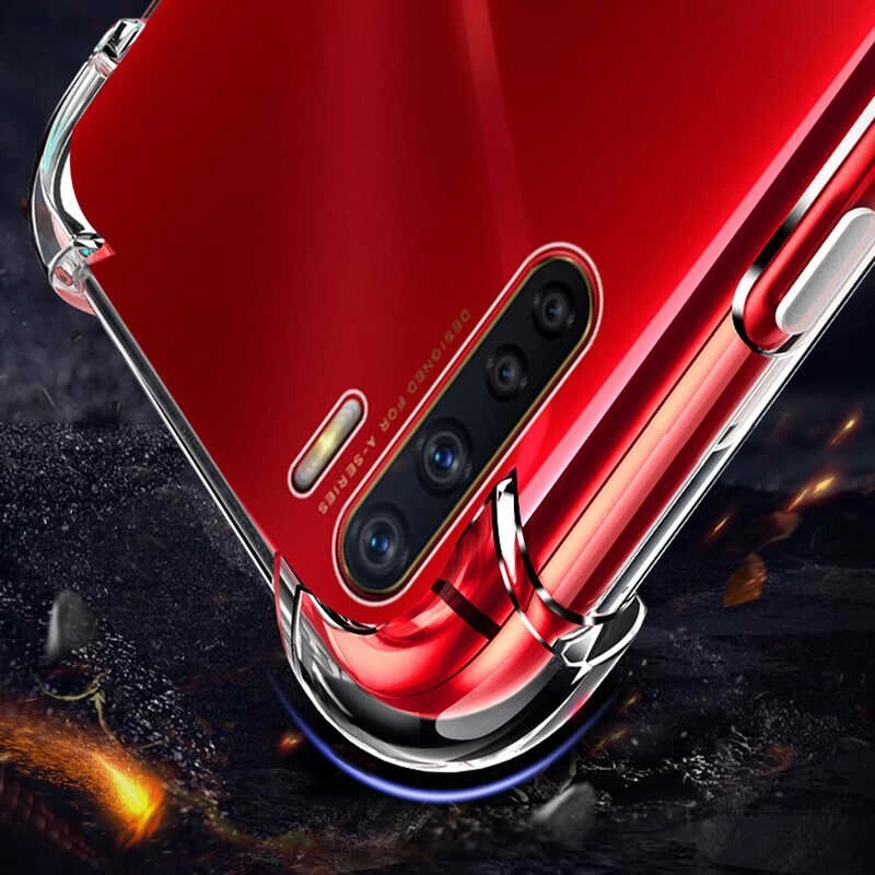 More TR Oppo Reno 3 Kılıf Zore Nitro Anti Shock Silikon