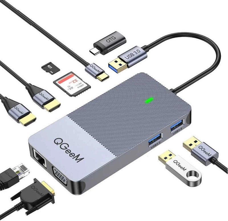 More TR Qgeem QG-D3908 Usb Hub