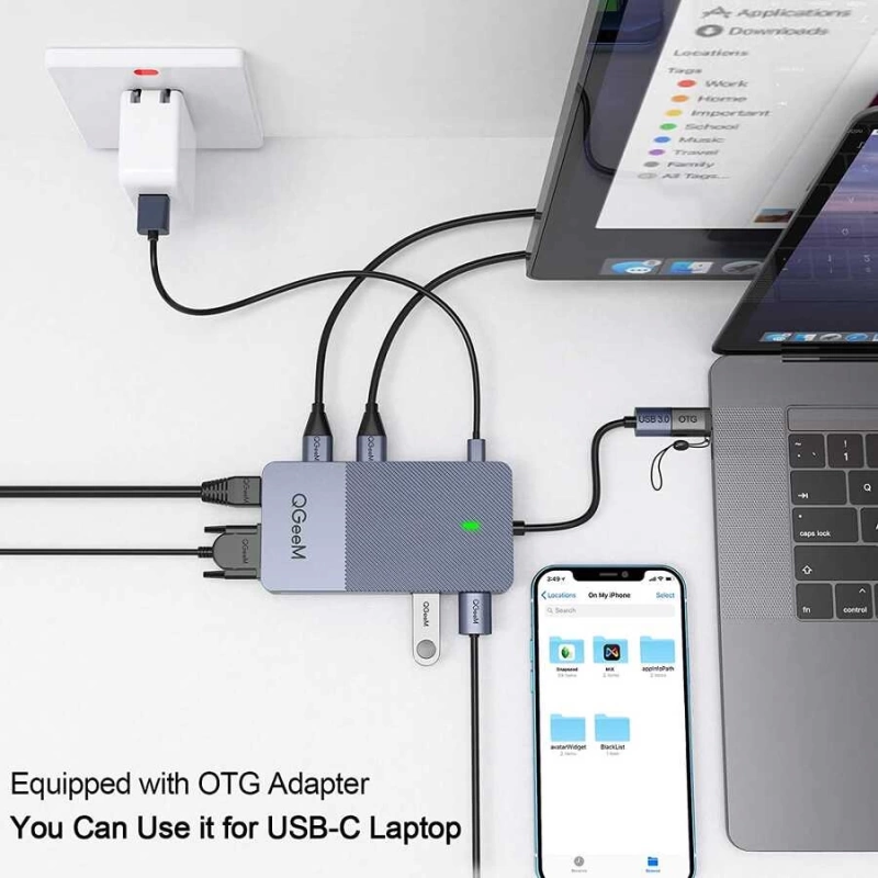 More TR Qgeem QG-D3908 Usb Hub