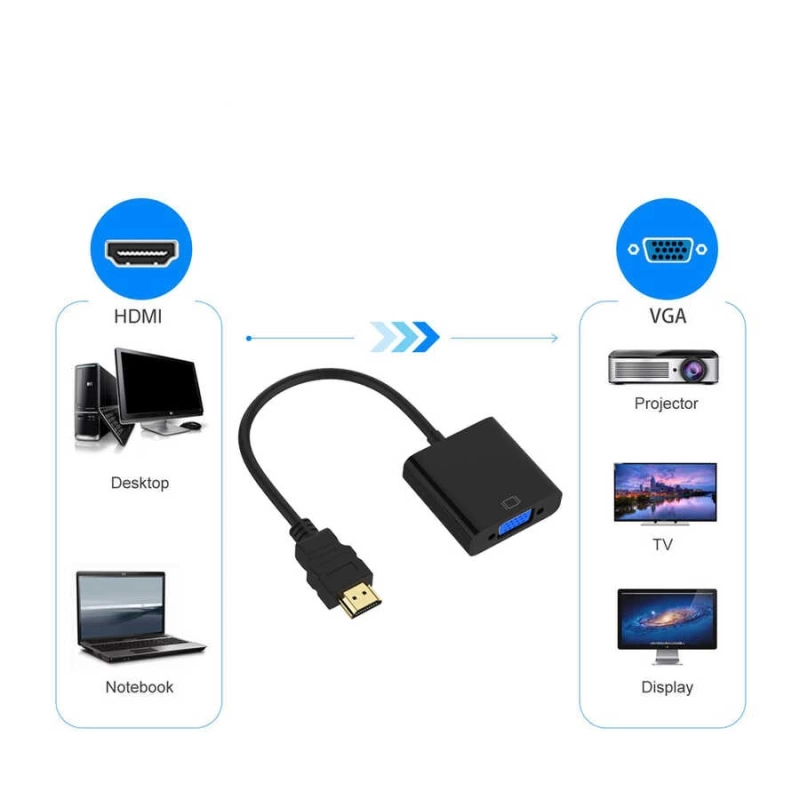 More TR Qgeem QG-HD08 HDMI To VGA Dönüştürücü