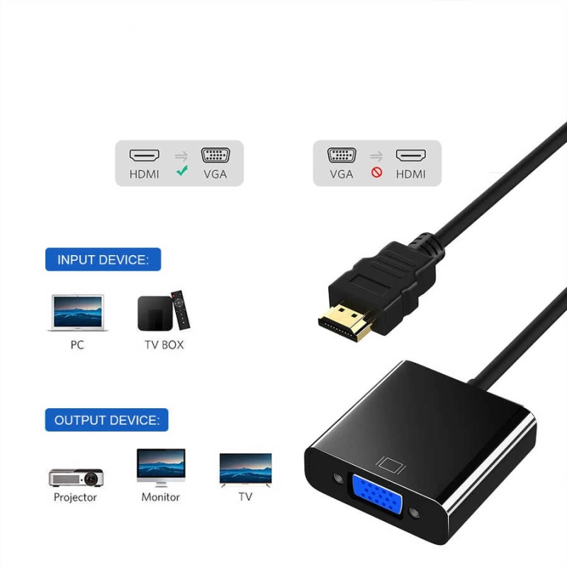 More TR Qgeem QG-HD08 HDMI To VGA Dönüştürücü