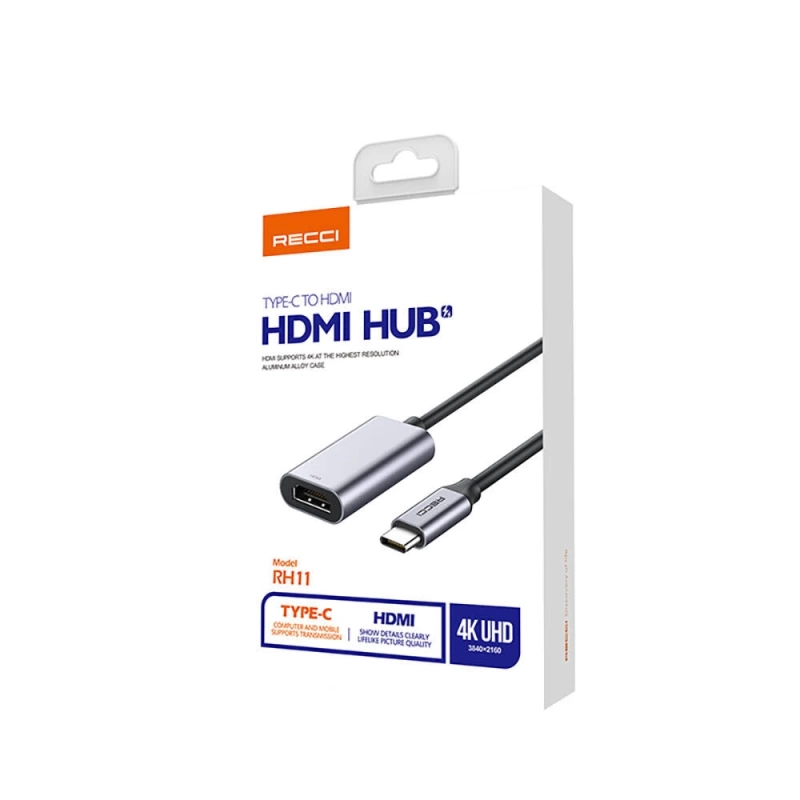 More TR Recci RH11 HDMI to Type-C Dönüştürücü Kablo