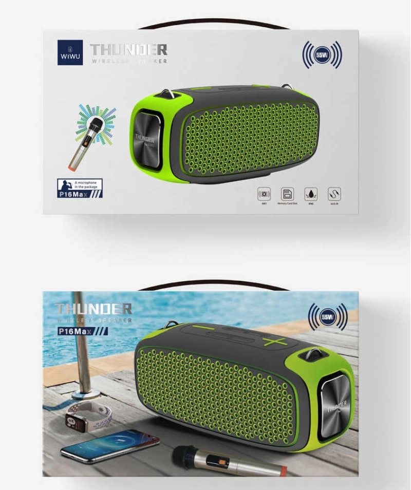 More TR Wiwu P16 Max Bluetooth Speaker Hoparlör