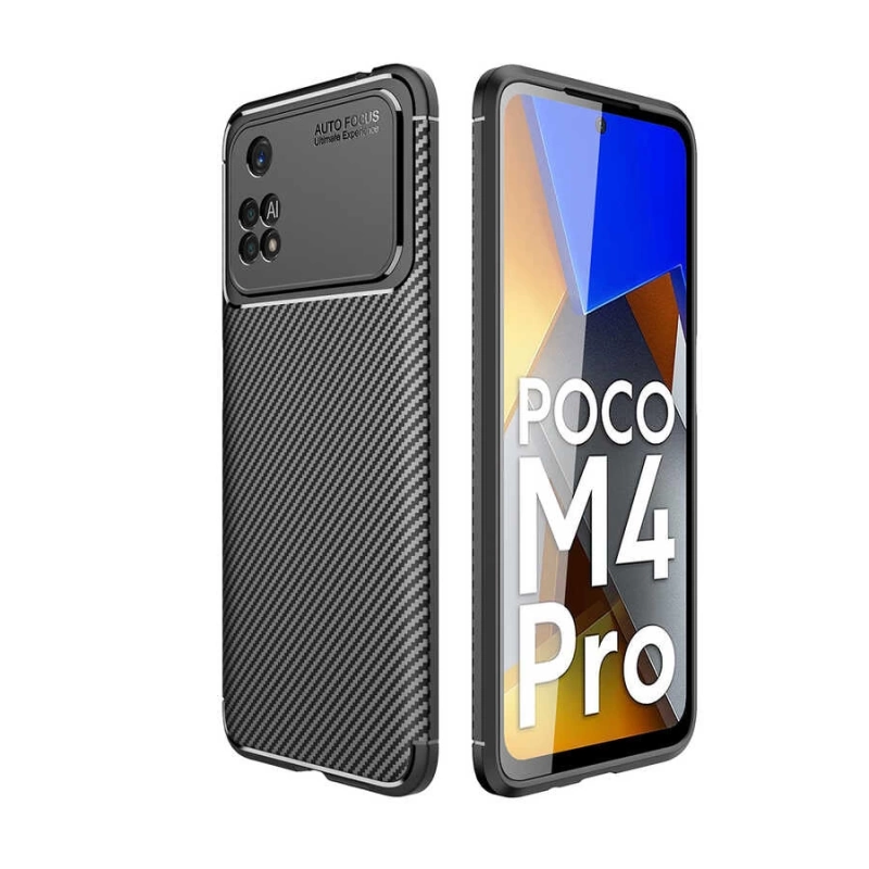 More TR Xiaomi Poco M4 Pro 4G Kılıf Zore Negro Silikon Kapak