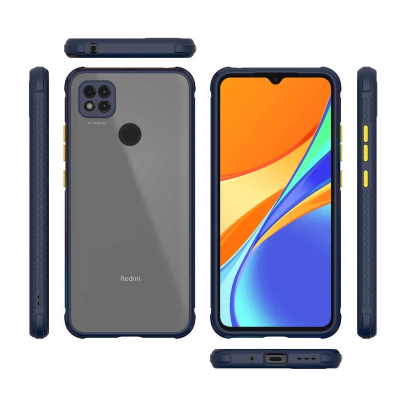 More TR Xiaomi Redmi 9C Kılıf ​​Zore Kaff Kapak