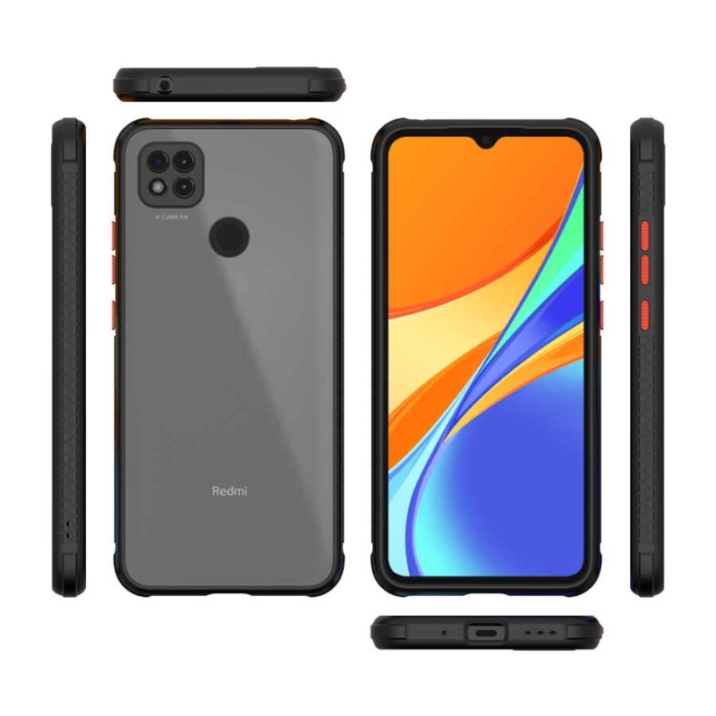 More TR Xiaomi Redmi 9C Kılıf ​​Zore Kaff Kapak