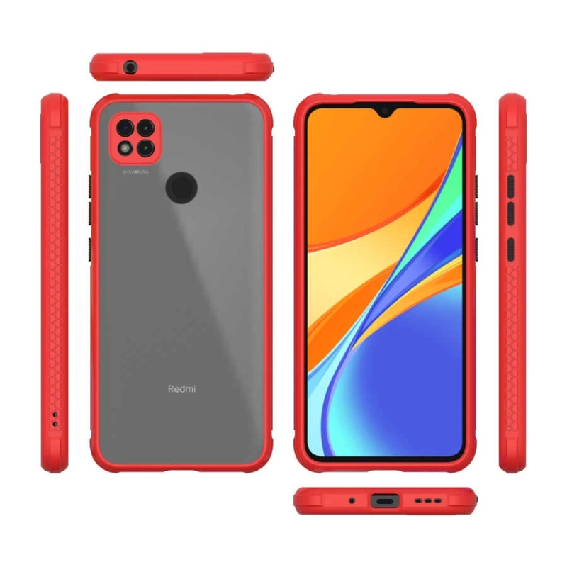 More TR Xiaomi Redmi 9C Kılıf ​​Zore Kaff Kapak