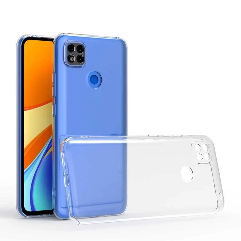 More TR Xiaomi Redmi 9C Kılıf Zore Kamera Korumalı Süper Silikon Kapak