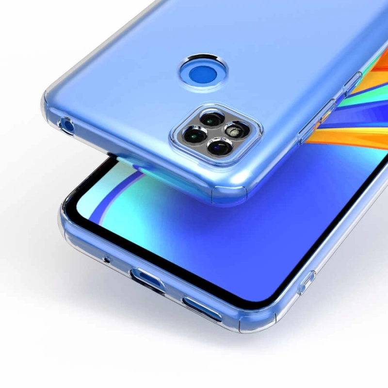 More TR Xiaomi Redmi 9C Kılıf Zore Kamera Korumalı Süper Silikon Kapak