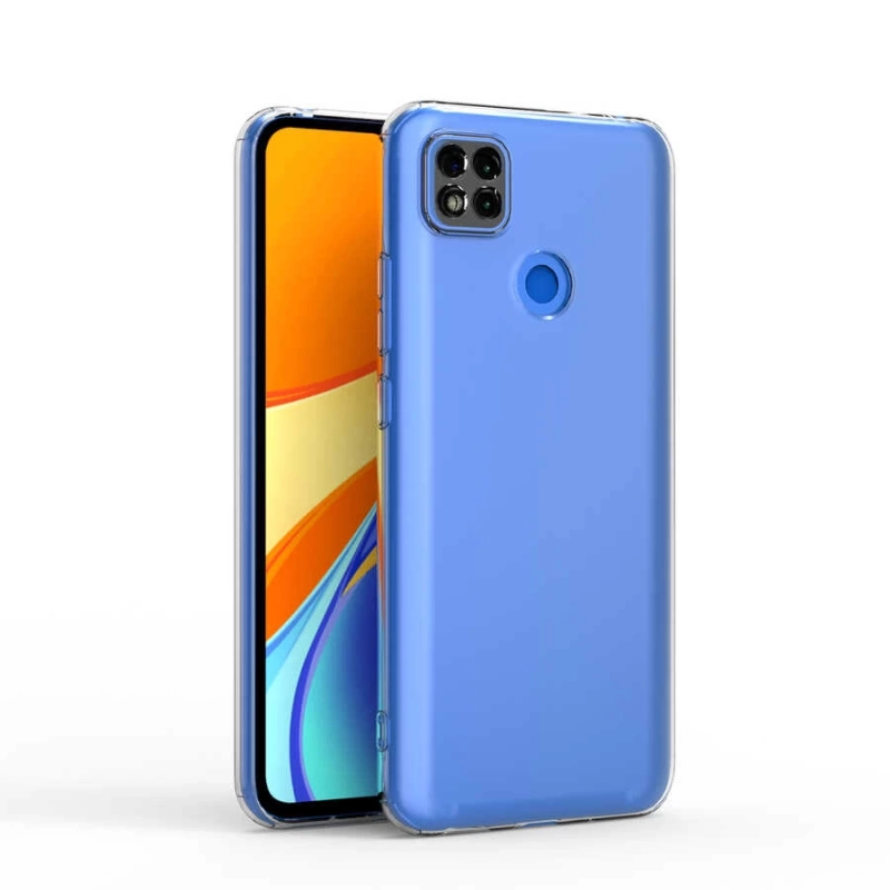 More TR Xiaomi Redmi 9C Kılıf Zore Kamera Korumalı Süper Silikon Kapak