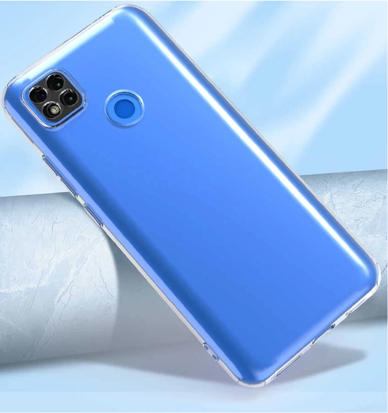 More TR Xiaomi Redmi 9C Kılıf Zore Kamera Korumalı Süper Silikon Kapak