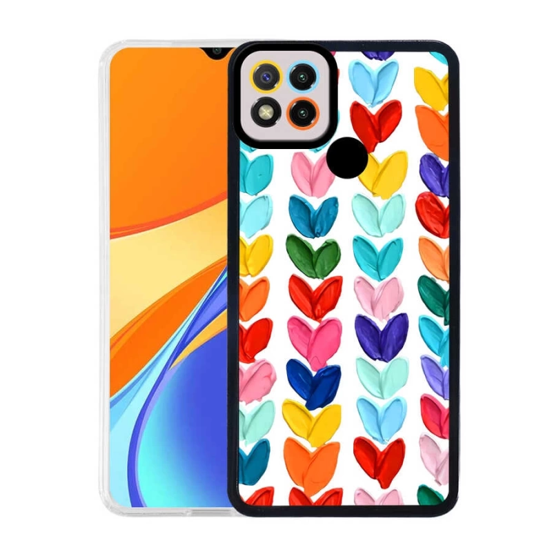 More TR Xiaomi Redmi 9C Kılıf Zore M-Fit Desenli Kapak