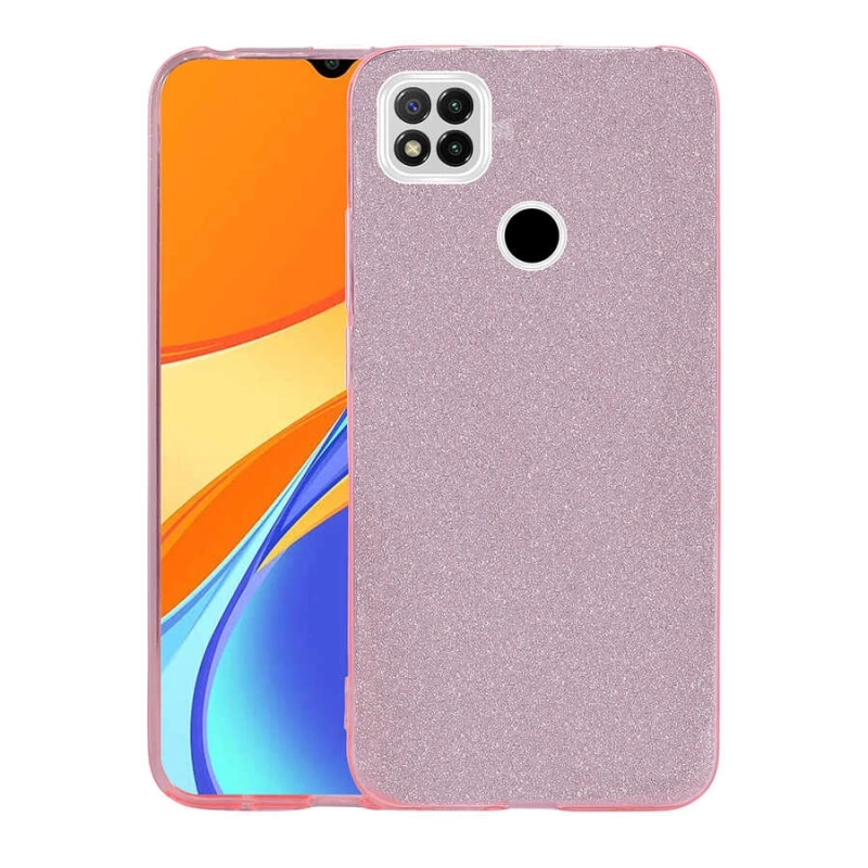 More TR Xiaomi Redmi 9C Kılıf Zore Shining Silikon