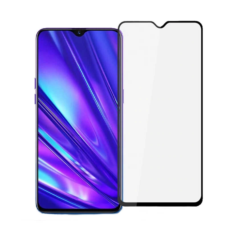 More TR Xiaomi Redmi 9T Zore Kenarları Kırılmaya Dayanıklı Cam Ekran Koruyucu