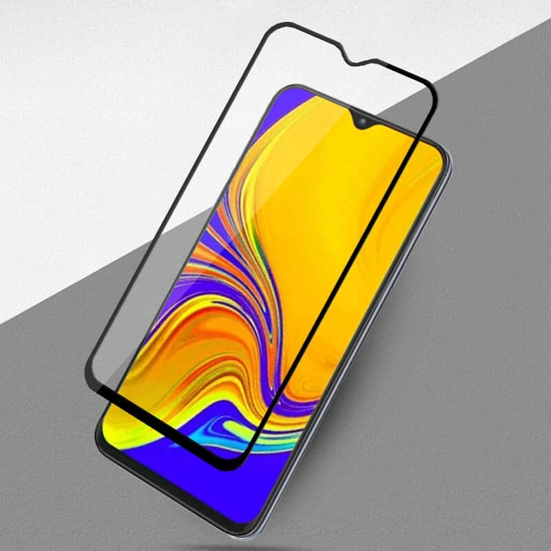 More TR Xiaomi Redmi 9T Zore Kenarları Kırılmaya Dayanıklı Cam Ekran Koruyucu