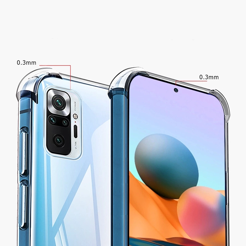 More TR Xiaomi Redmi Note 10 Pro Kılıf Zore Nitro Anti Shock Silikon