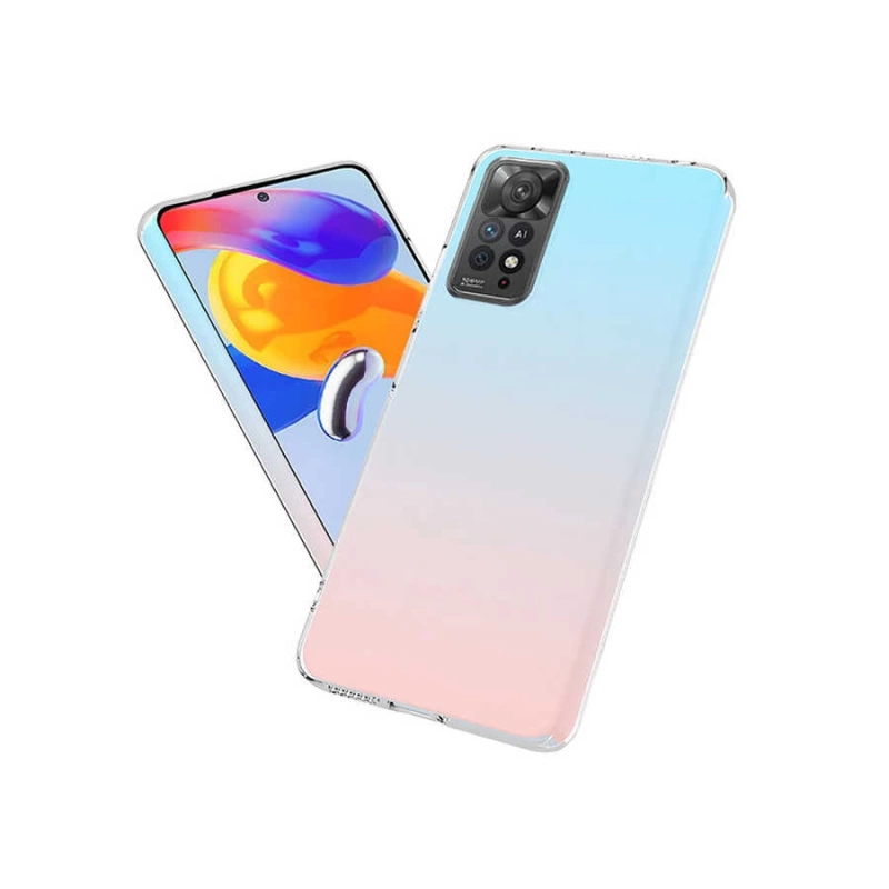 More TR Xiaomi Redmi Note 11 Pro 5G Kılıf Zore Süper Silikon Kapak