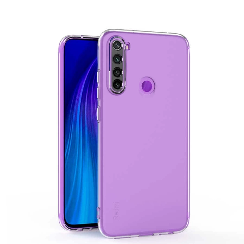 More TR Xiaomi Redmi Note 8 Kılıf Zore Kamera Korumalı Süper Silikon Kapak