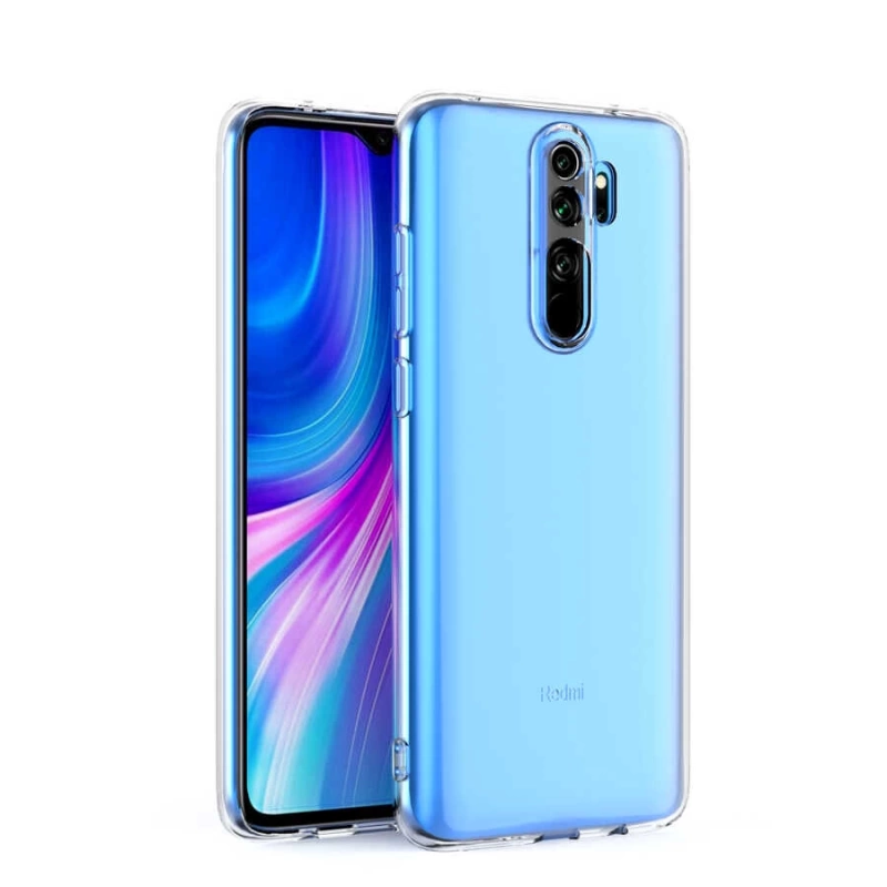 More TR Xiaomi Redmi Note 8 Pro Kılıf Zore Kamera Korumalı Süper Silikon Kapak