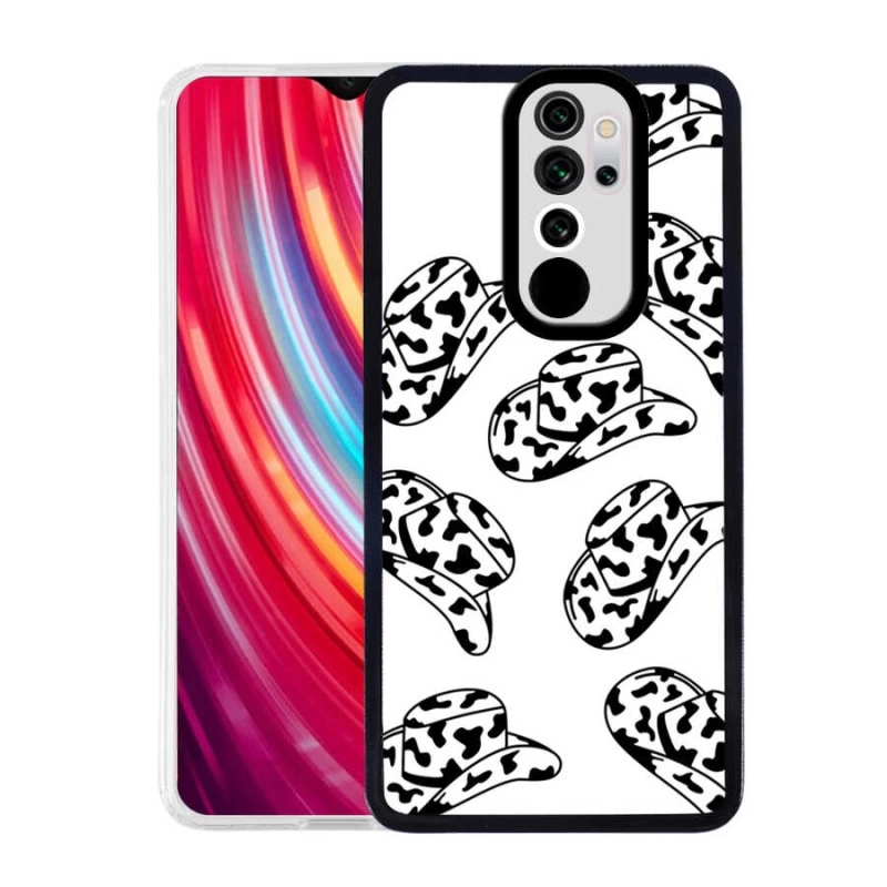 More TR Xiaomi Redmi Note 8 Pro Kılıf Zore M-Fit Desenli Kapak