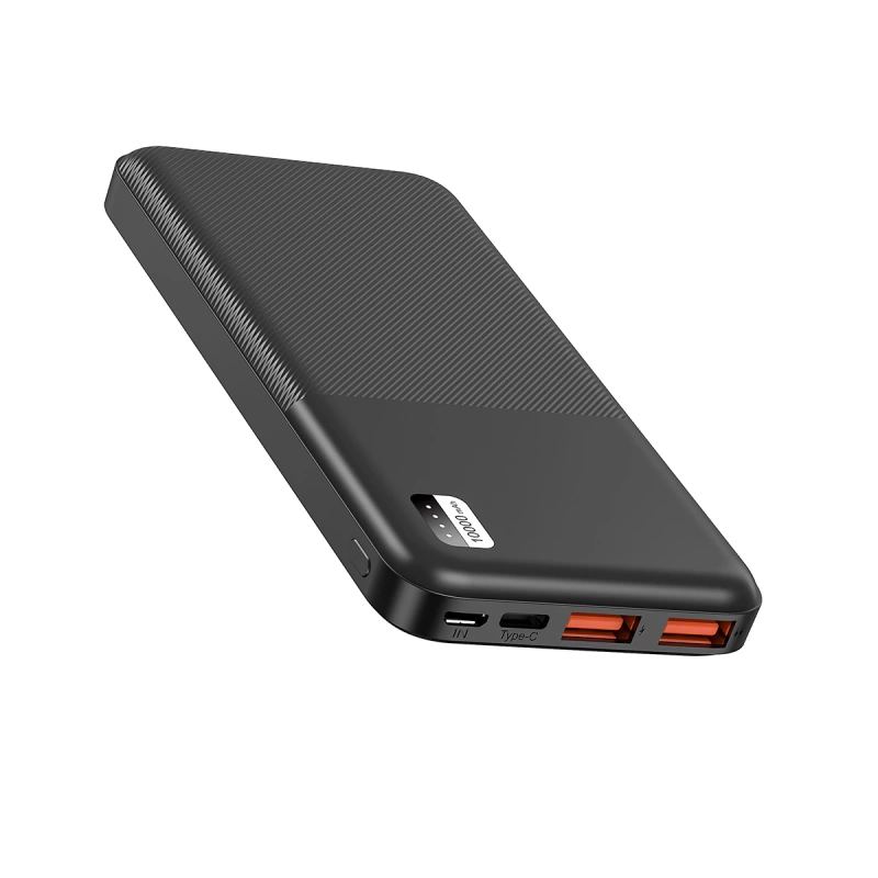 More TR Xipin PX721 Hızlı Şarj Özellikli LED Işık Göstergeli Dual USB Taşınabilir Powerbank 10000mAh