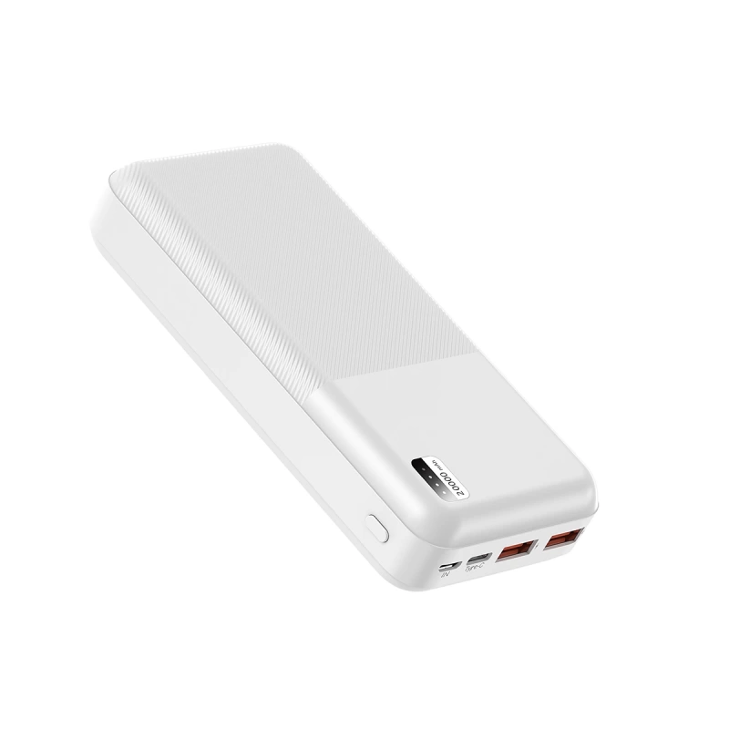 More TR Xipin PX722 Hızlı Şarj Özellikli LED Işık Göstergeli Dual USB Taşınabilir Powerbank 20000mAh