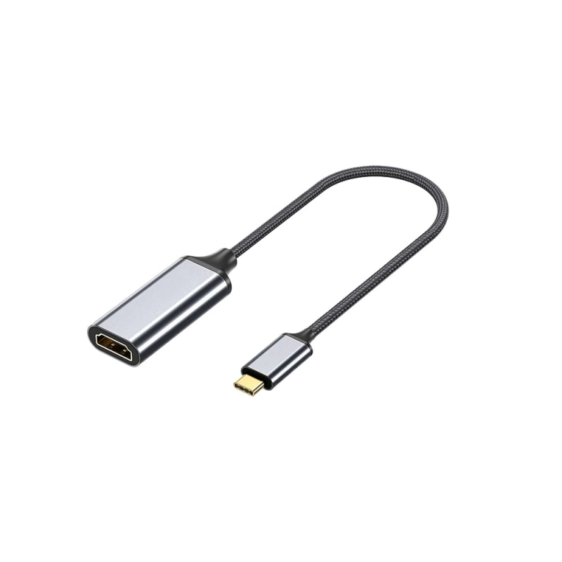 More TR Zore QG05 8K 60 Hz Görüntü Kalitesi Type-C to HDMI Dönüştürücü 15cm