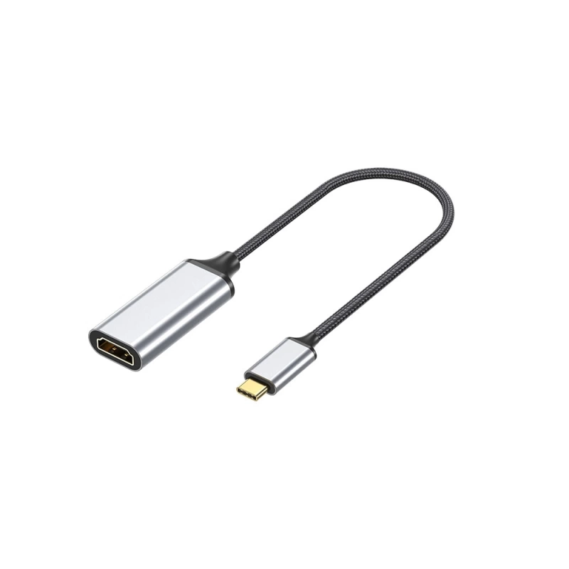 More TR Zore QG05 8K 60 Hz Görüntü Kalitesi Type-C to HDMI Dönüştürücü 15cm