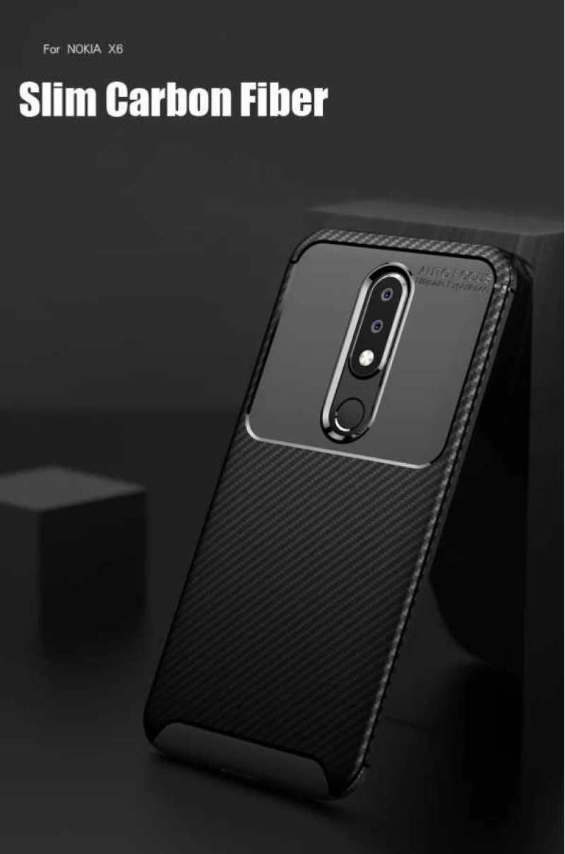 Nokia 5.1 Plus Kılıf Zore Negro Silikon Kapak