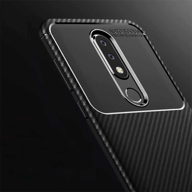 Nokia 5.1 Plus Kılıf Zore Negro Silikon Kapak