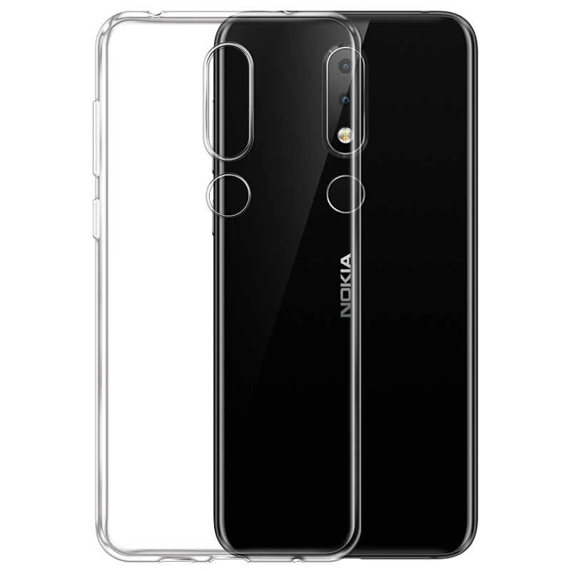 Nokia 5.1 Plus Kılıf Zore Süper Silikon Kapak