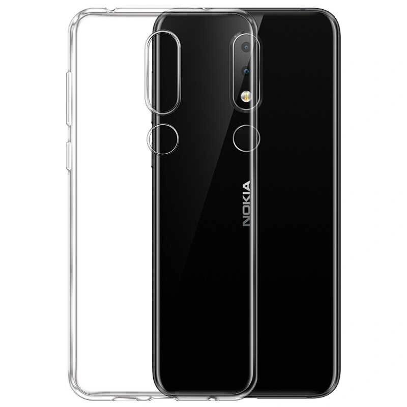 Nokia 5.1 Plus Kılıf Zore Süper Silikon Kapak