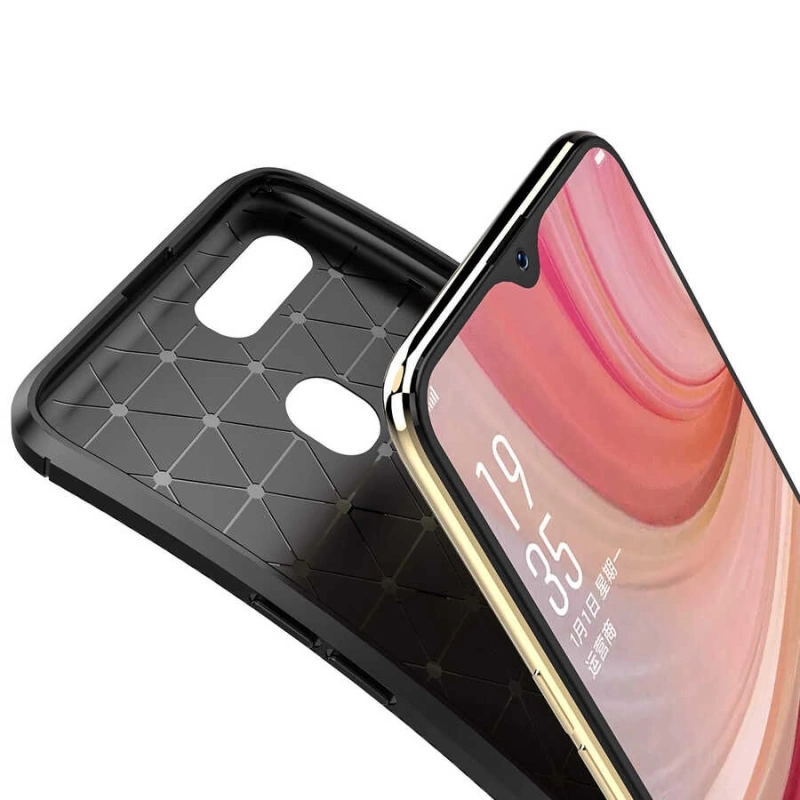 More TR Oppo A12 Kılıf Zore Negro Silikon Kapak