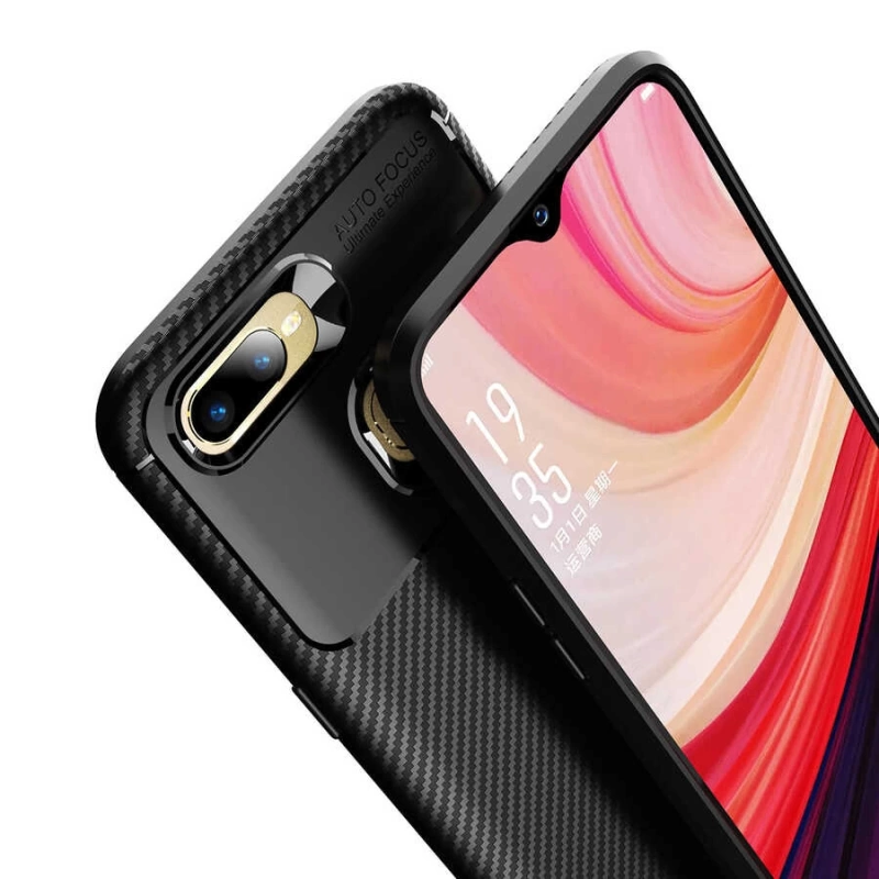 More TR Oppo A12 Kılıf Zore Negro Silikon Kapak