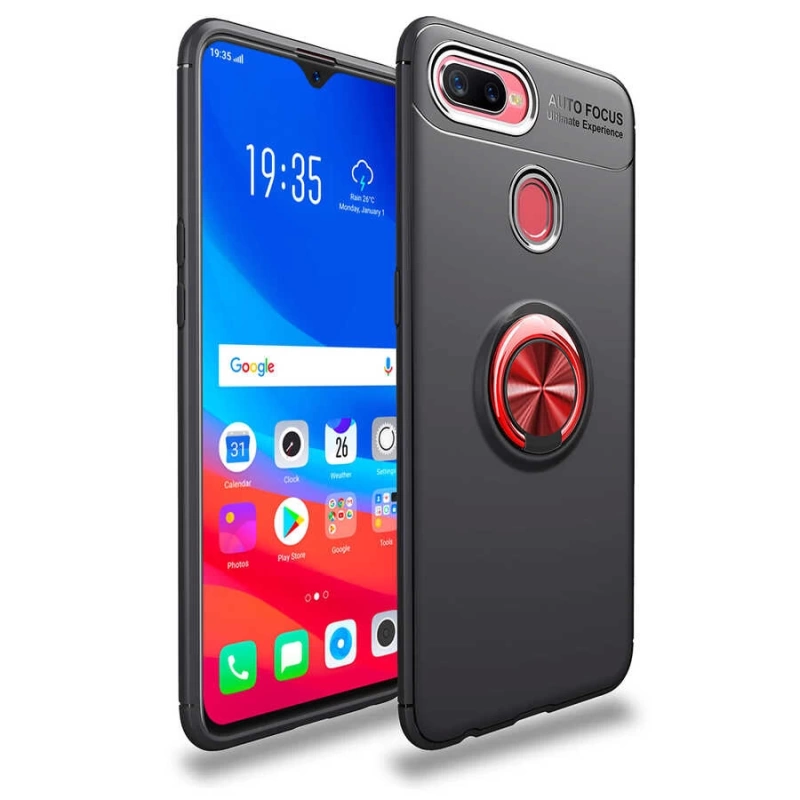 Oppo A12 Kılıf Zore Ravel Silikon Kapak