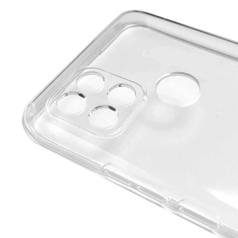 Oppo A15S Kılıf Zore Kamera Korumalı Süper Silikon Kapak