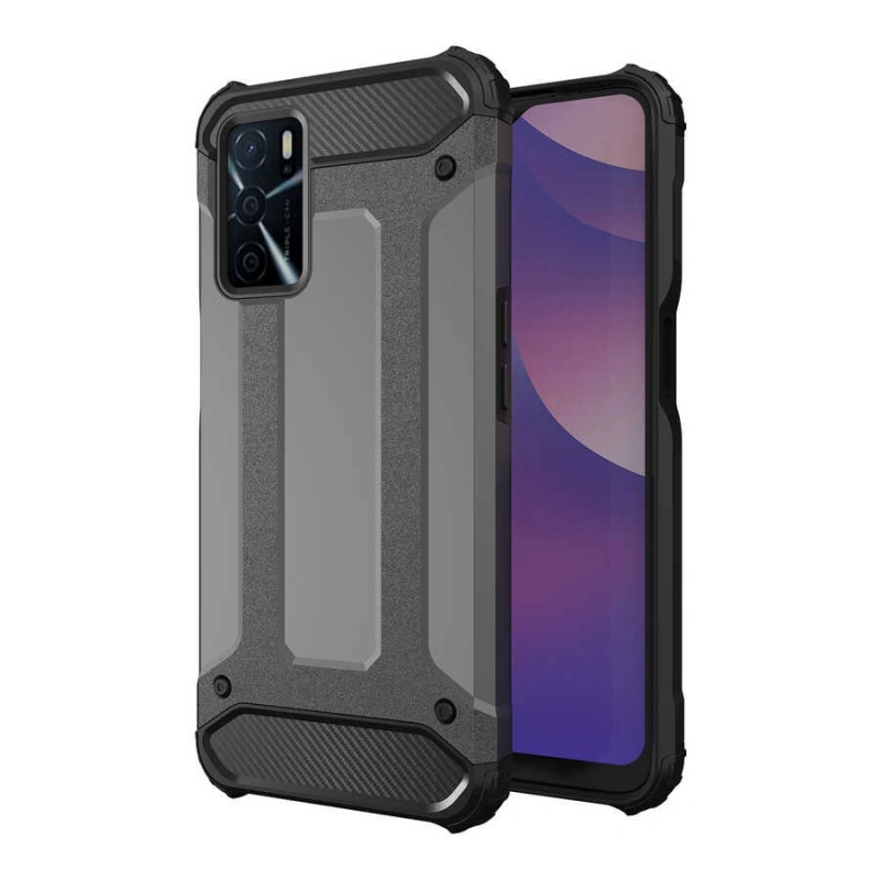 Oppo A16 Kılıf Zore Crash Silikon Kapak
