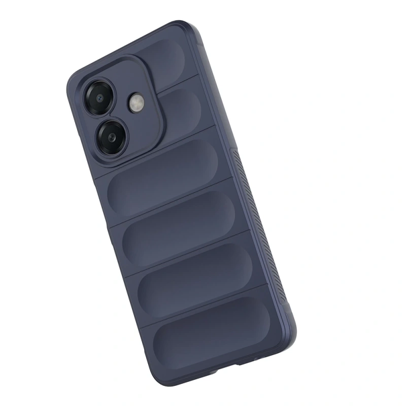Oppo A3 Kılıf Esnek TPU Oyuklu Arka Yüzey Tasarımlı Zore Etnik Silikon Kapak
