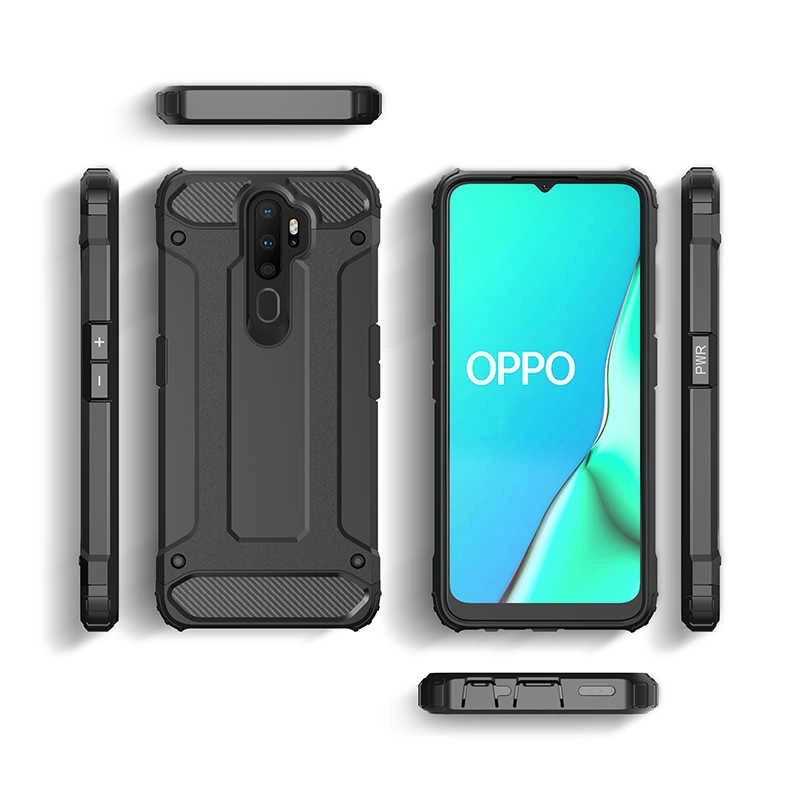 Oppo A5 2020 Kılıf Zore Crash Silikon Kapak