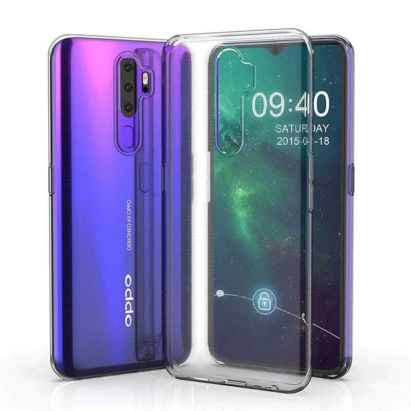 Oppo A5 2020 Kılıf Zore Süper Silikon Kapak